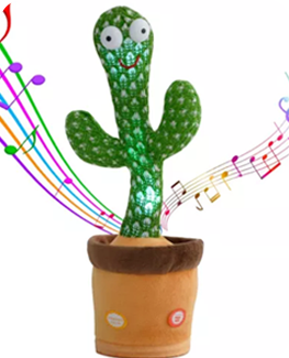 Awulo Kids Dancing Talking Cactus Toys