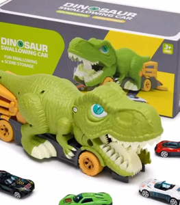Awulo Dinosaur Car Swallowing Toy Truck