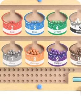 Awulo Magnetic Color and Classification Maze